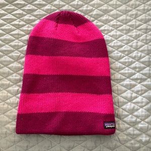 Patagonia striped beanie unisex